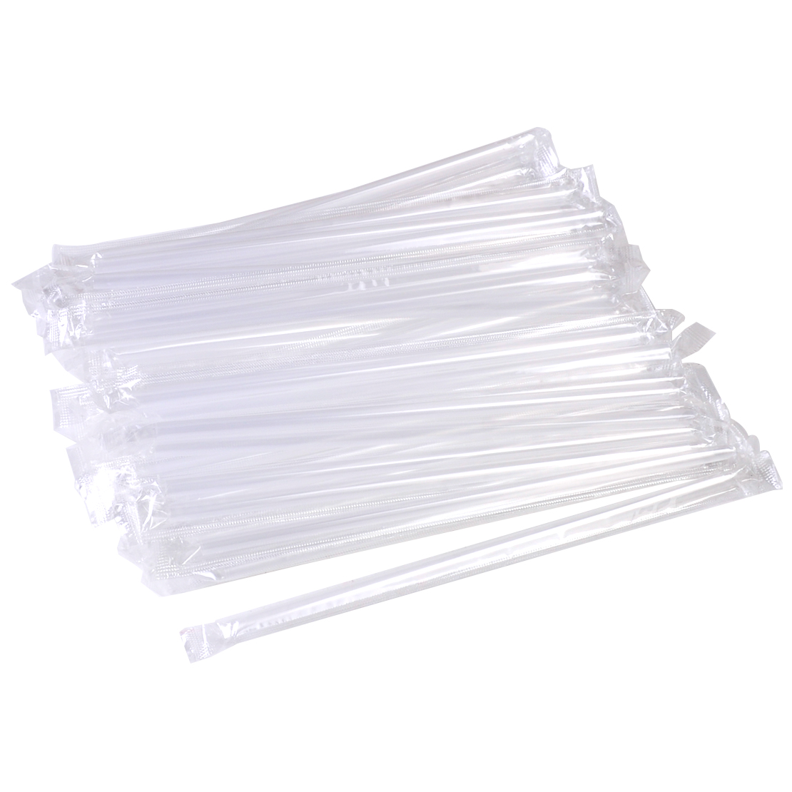 Strohhalm/ Trinkhalme/ Kunststoffröhrchen mit Knick Flexible Strohh 26cm 100Stk 