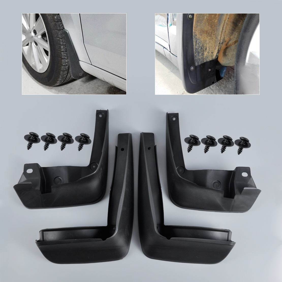 2009 Honda accord coupe splash guards #2
