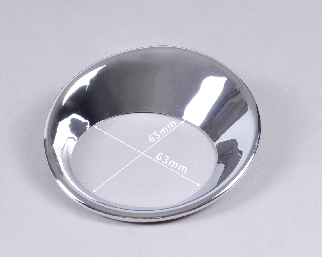 Nissan qashqai chrome fog lamp rings #4