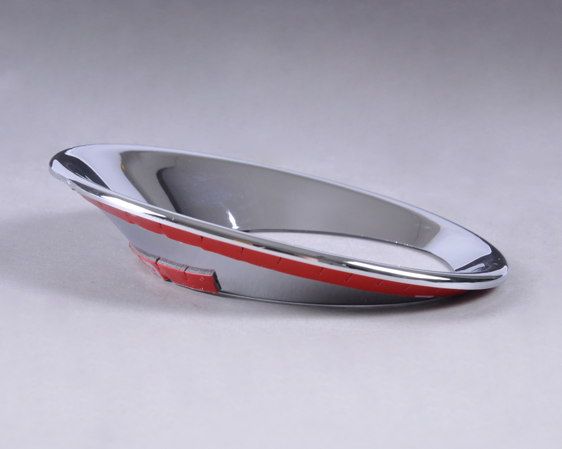 Nissan qashqai chrome fog lamp rings #10