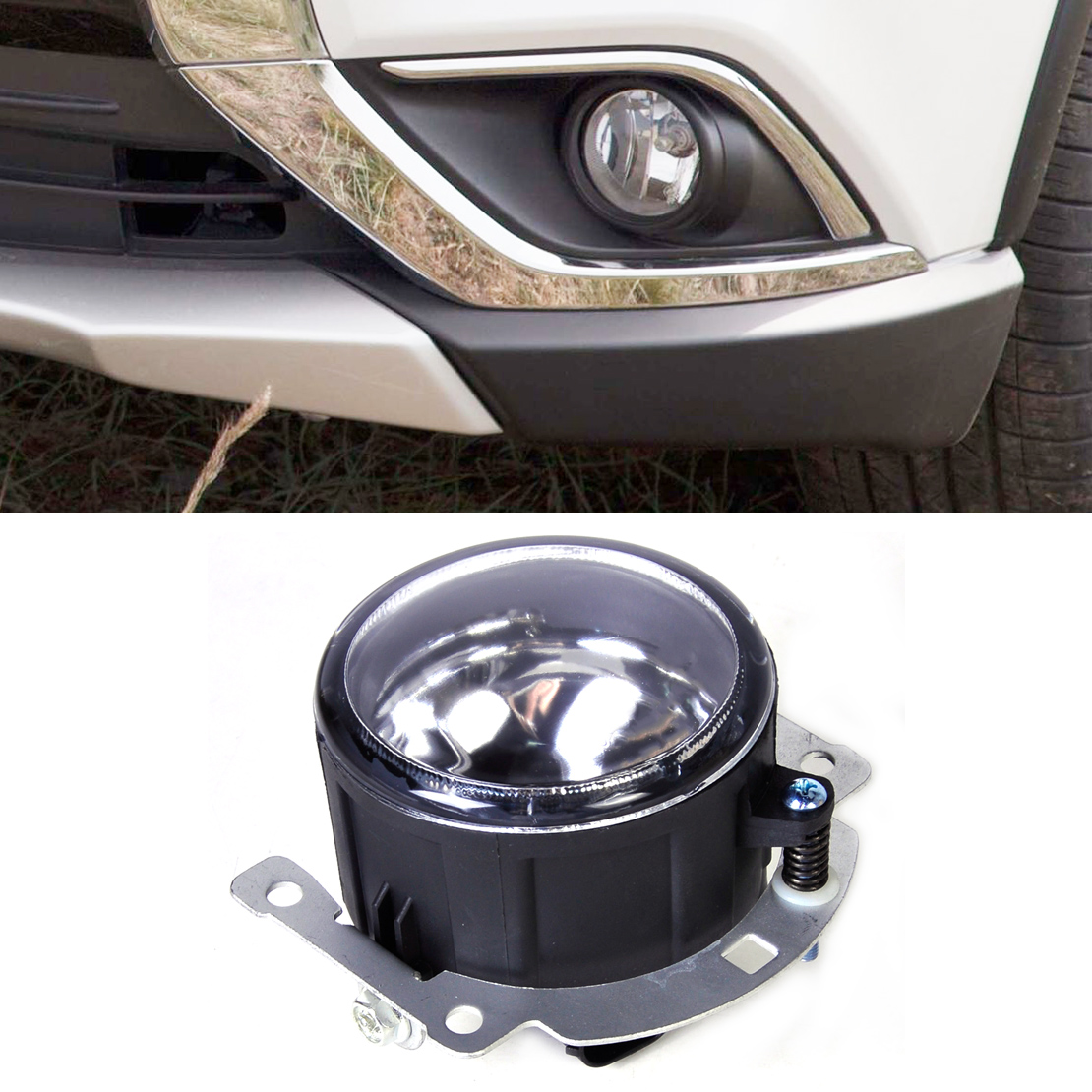 Feux De Brouillard Avant Pour Mitsubishi Outlander, Sport RVR, ASX - Modèle 8321A467, Installation Plug & Play