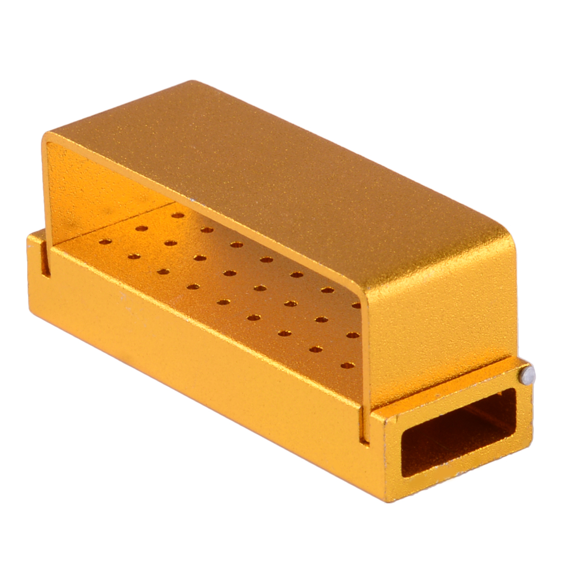 DENTAL BUR BURS Holder Block Disinfection Box Autoclave Boxes 30 Holes 