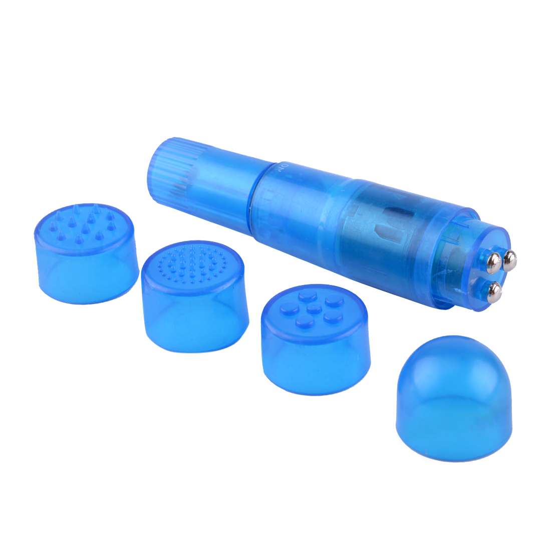 Mini Massagegerät Massage + 4 stk Massageköpfen ohne Batterie - Bild 6 von 6