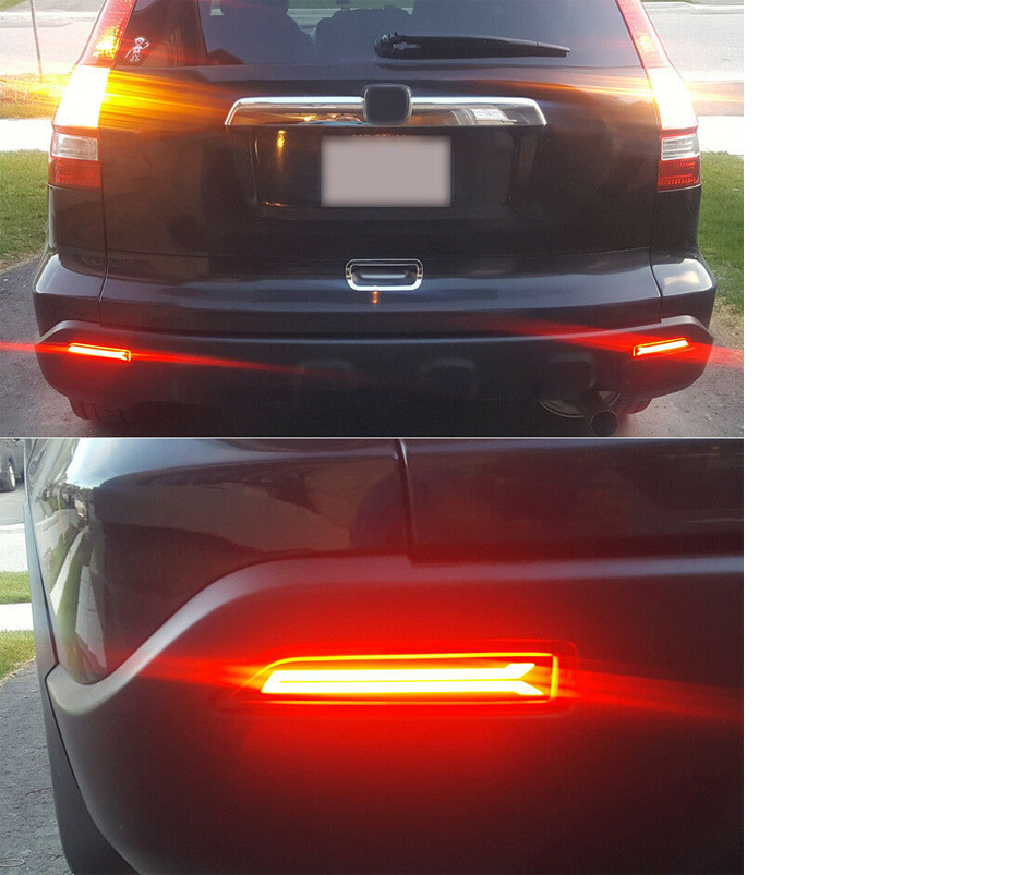 2Pcs LED Rear Bumper Reflector Brake Light fit for Honda CRV CR-V 07/08/09 | eBay 2007 Honda Crv Brake Lights Not Working