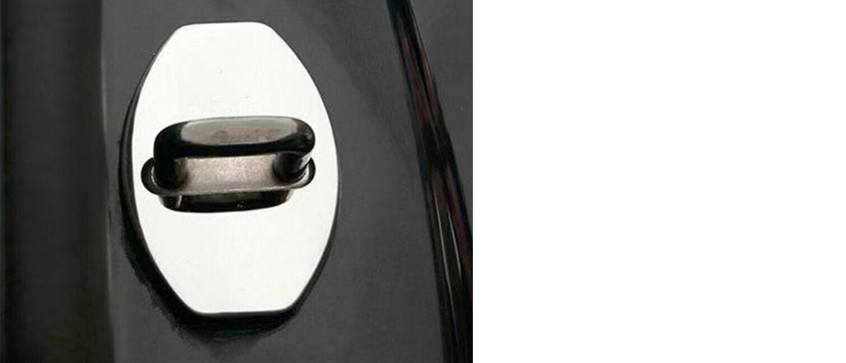 4stk Türschloss Abdeckung Schutzkappe passt für Porsche Boxster