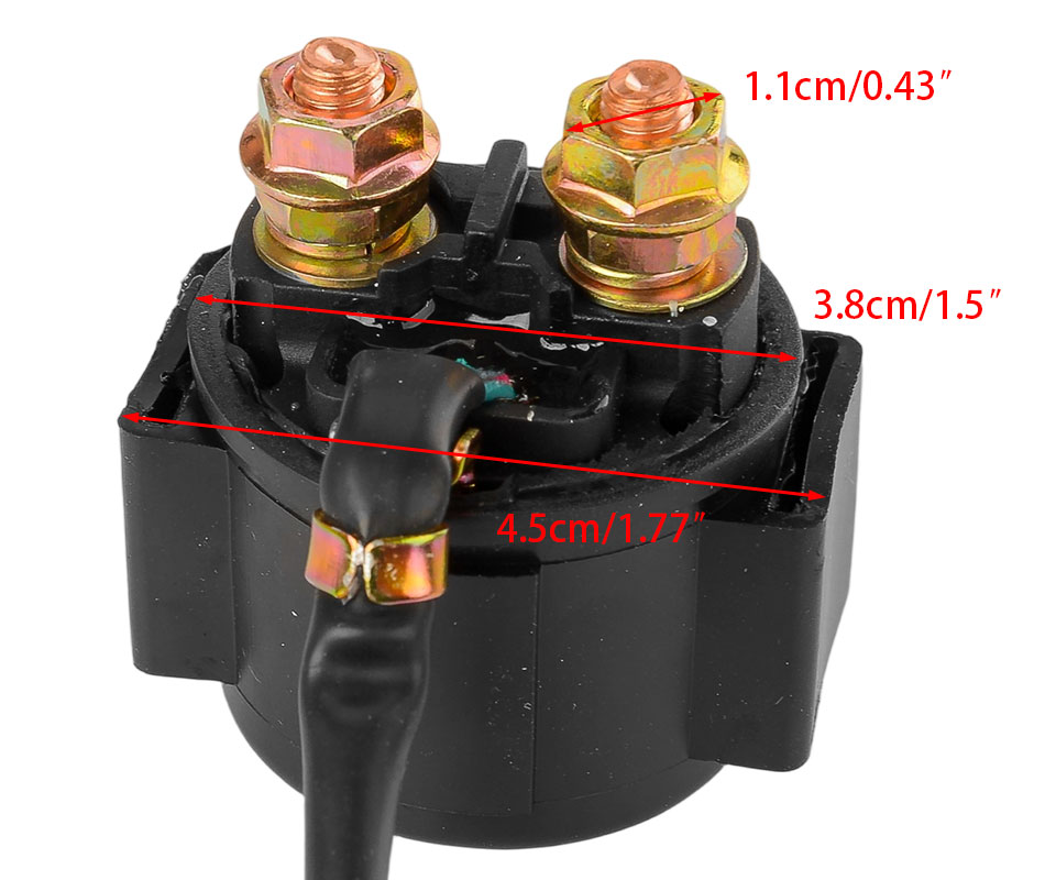 Caltric Starter Relay Solenoid – Honda TRX400X 2X4 2009-2014, 35850-HN1-A70, RE115