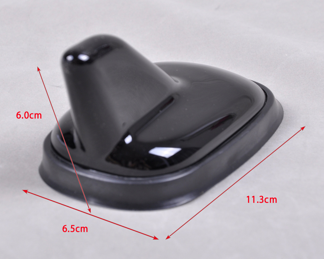 UNIVERSAL DECORATIVE CAR ROOF TOP SHARK FIN ANTENNA DUMMY AERIAL TRIM W