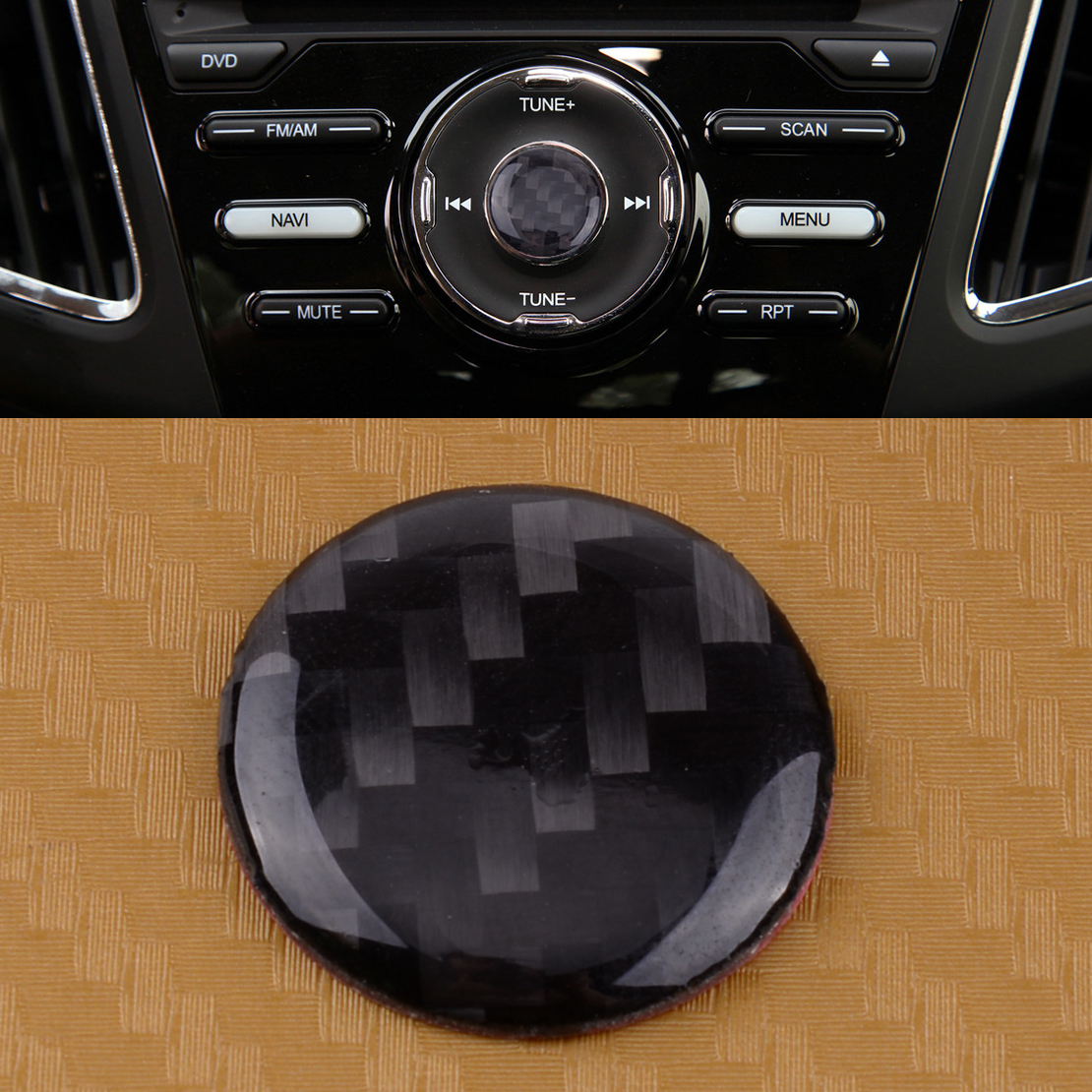 Details About Waterproof Interior Button Multimedia Cover Key For 13 18 Ford Focus Rs St Mk3
