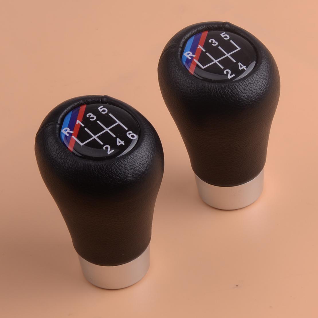 Yuchen 5//6 Speed Silver Gear Shift Knob Lever Shifter Knob Gearstick For BMW 1 3 Series E81 E87 E88 E82 E90 E91 E92 E93 LCI 2006-2011 Gear Stick Shift Knob Cover Gear Shift Head Color : 5 SPEED