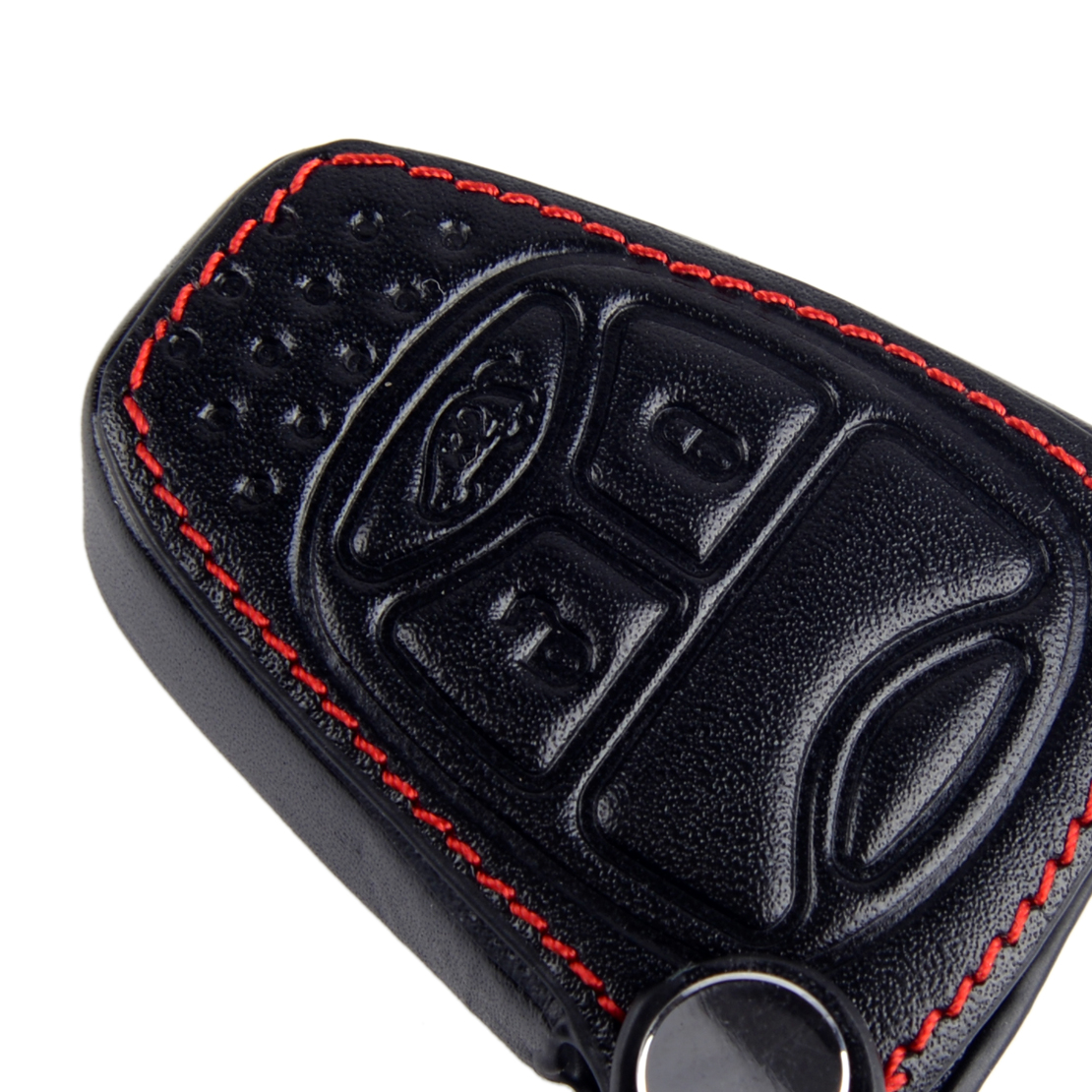 Leather Remote Key Fob Keyless Cover For Jeep Liberty Compass Patriot