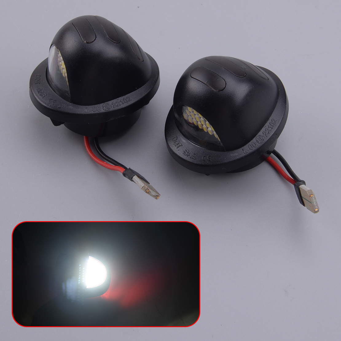 2x License Plate Light Lamp Fit for Ford F-Series Explorer Ranger