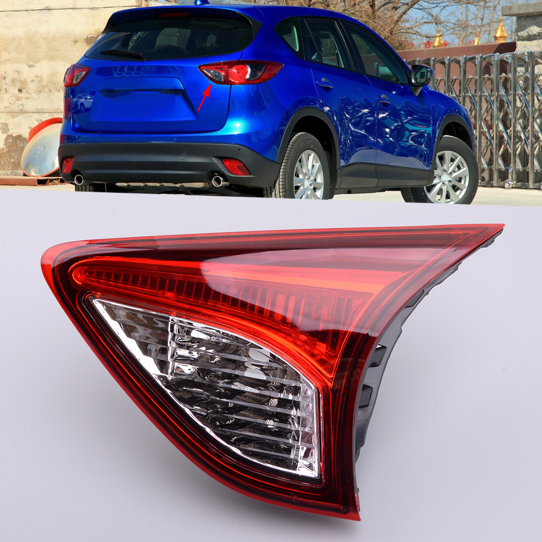 Right Inner Rear Tail Light Lamp Housing fit for Mazda CX