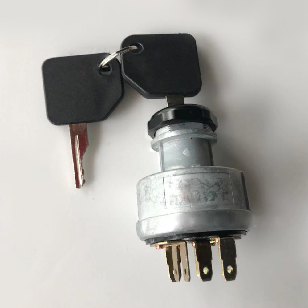 Ignition Switch with 2 Keys Fit For Case Skid Steer Loader 1835C