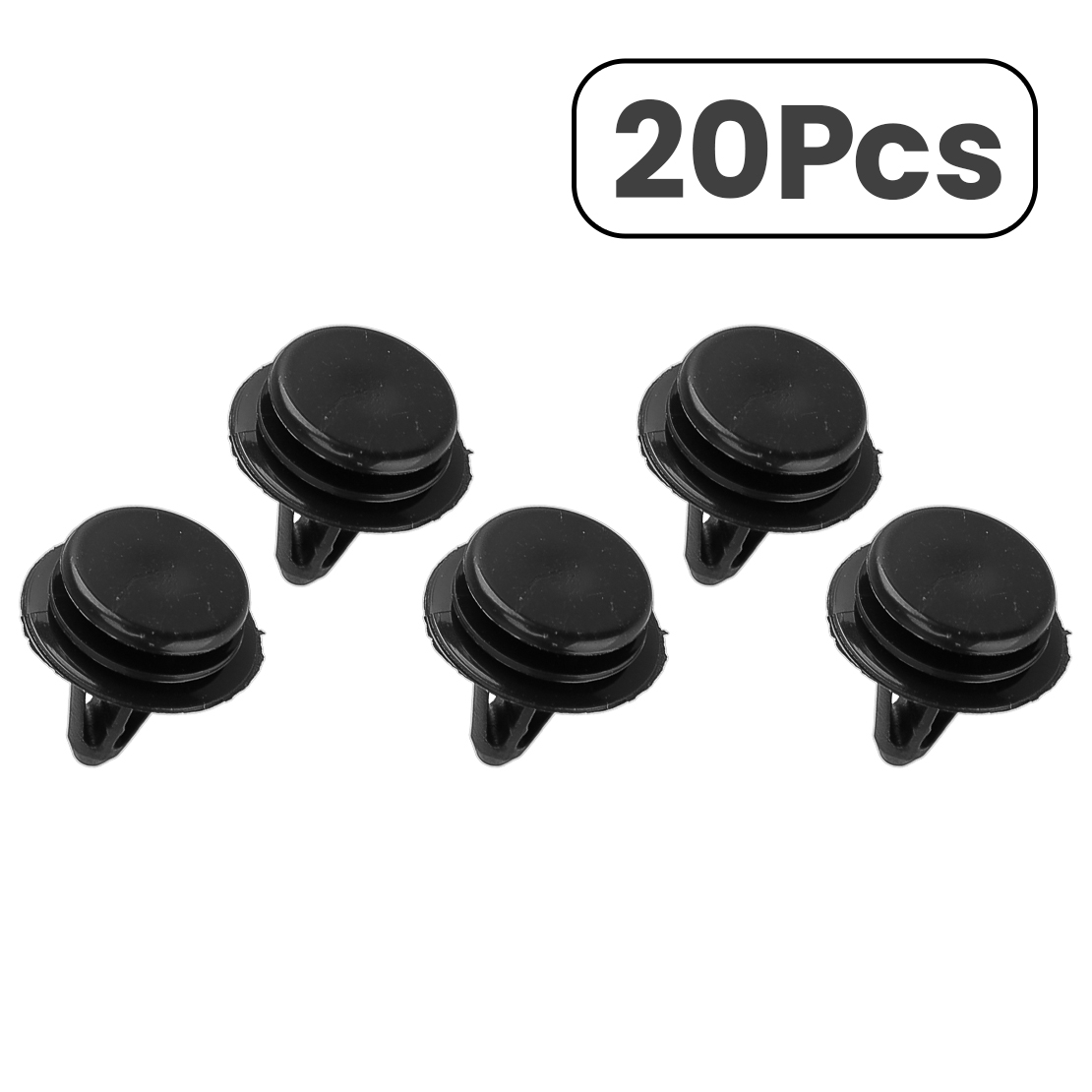 Clips De Fixation Pour Étagère Coffre MG ZS & MG 3 - Lot De 10 - Référence OEM 10116060 - Plastique Résistant - 3