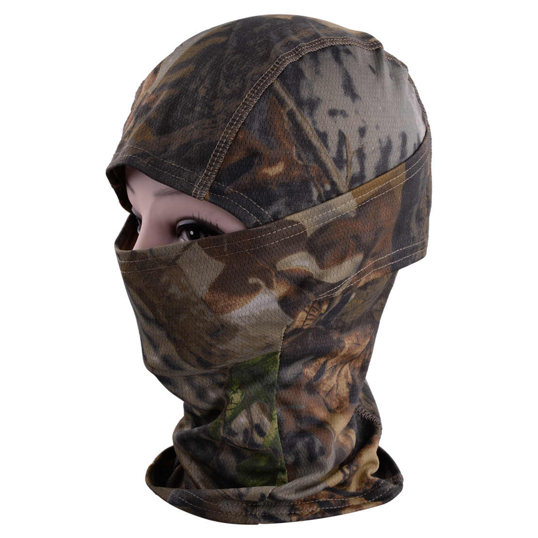 Tactical Outdoor Camouflage Full Face Mask Balaclava Hat Hiking Cycling ...
