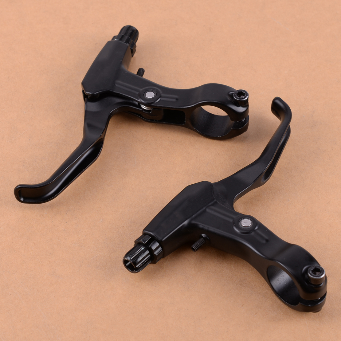 1 Pair FR-5 Black V-Brake Lever Set Fit for Mountain Bike BMX Cycle Hybrid 