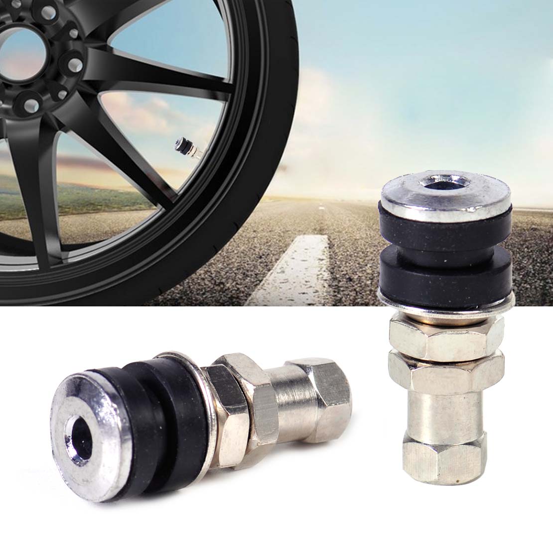 valve on bike tires
