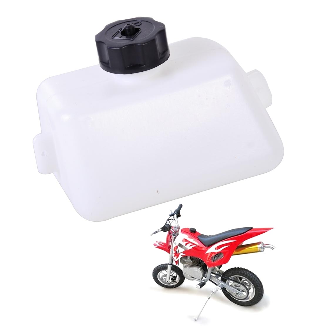 white mini quad atv dirt motor bike