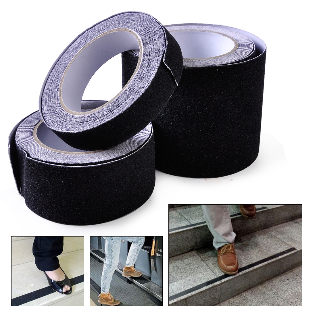 5M Stair Treads Floor Anti Skid Safety Adhesive Tape Roll Non Slip ...