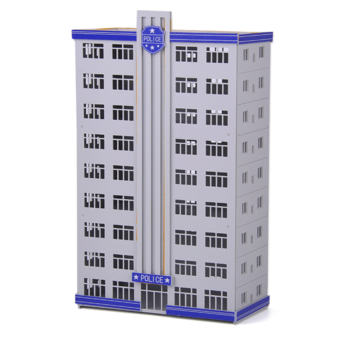 1:150 Scale Railway Police Department Headquarter Model Station Building