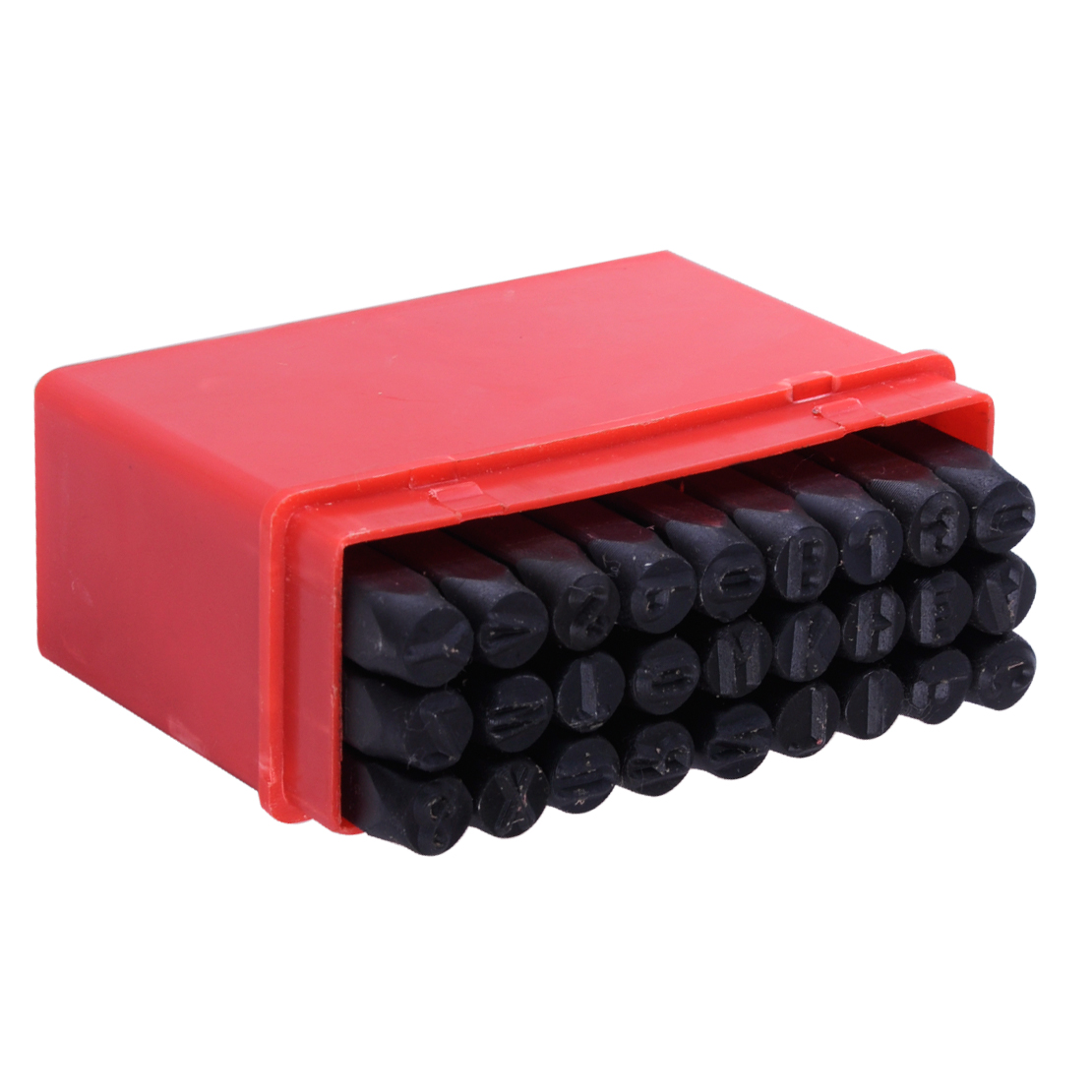 Schlagbuchstaben Satz Schlagstempel Zahlenstempel Letters Stamper 2/4/6/8mm A-Z& - Bild 4 von 7