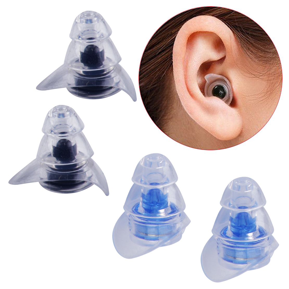 MusicSafe Pro Ear Plugs Hearing Protection System Noise Cancelling