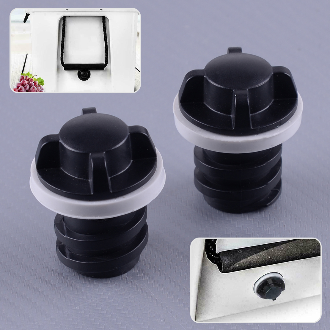 2 Pieces Drain Plugs Replacement Fit for RTIC Coolers Accessories eBay